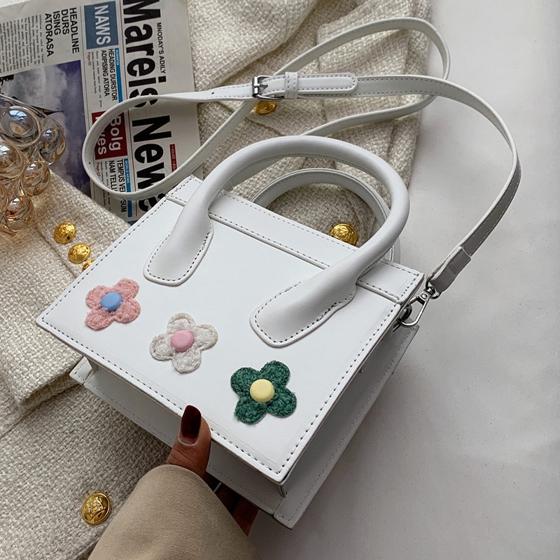 IELGY Túi Đeo Vai Cỡ Lớn Họa Tiết Hoa Thời Trang Thanh Lịch Cho Nữ