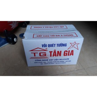 Vôi quét tường pha sẵn 10kg/1 thùng