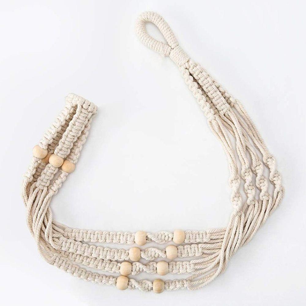 Dây Thừng Cotton Treo Trang Trí Sân Vườn|Giá Đỡ Chậu Hoa Thiết Kế Độc Đáo Tiện Dụng
