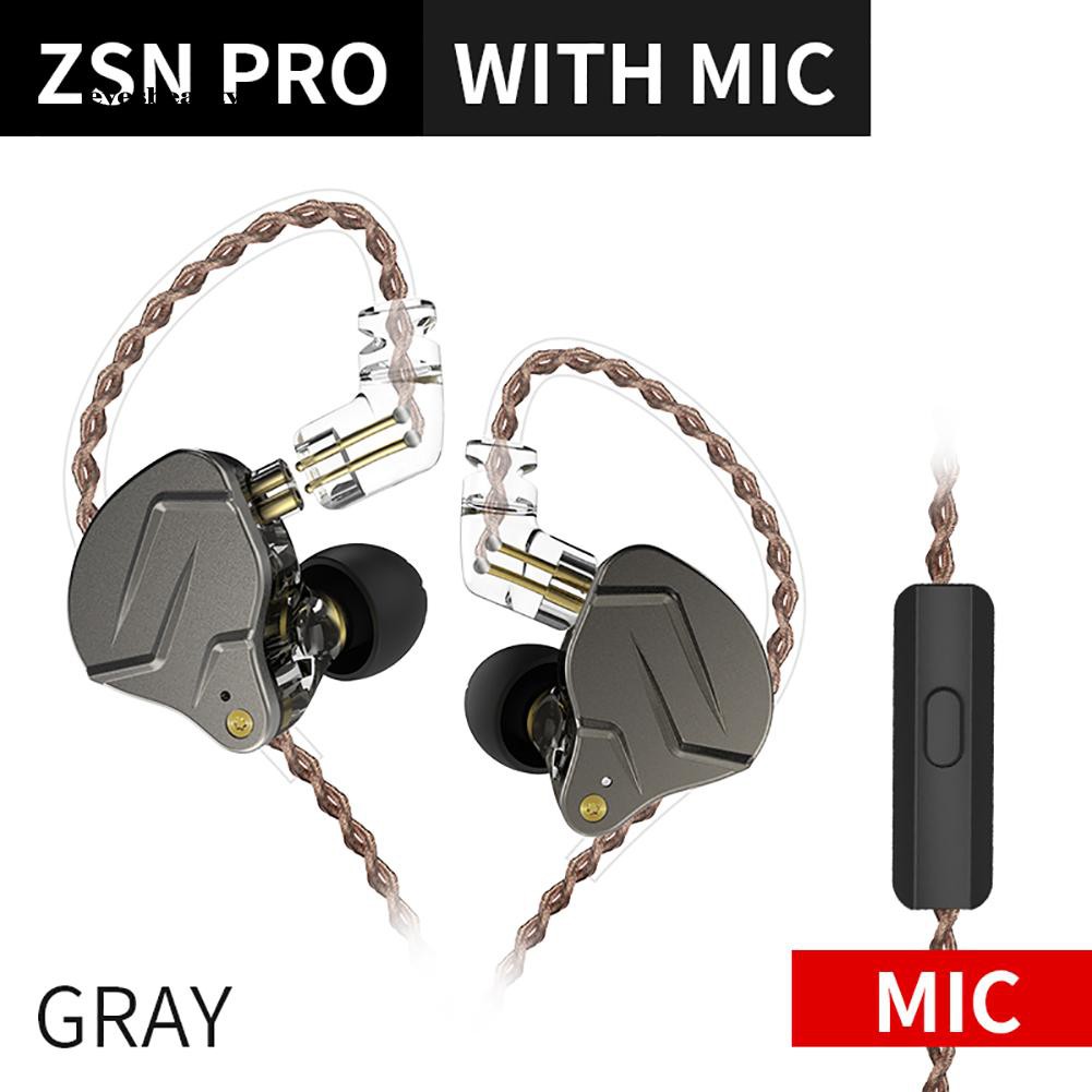 EBTY KZ-ZSNpro Double Dynamic 2Pin Plug Ear Hook In-ear Stereo Music Wired Earphones
