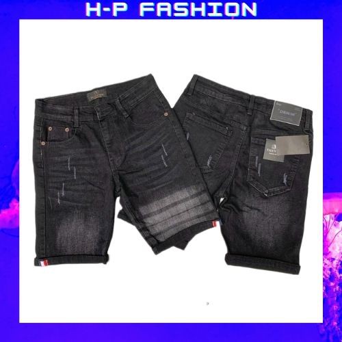 Quần Sọt Nam 🔵 𝐅𝐑𝐄𝐄 𝐒𝐇𝐈𝐏 🔵 Quần Short Jean Nam Co Giãn Thời Trang Hpfashion - Qsjnhp07