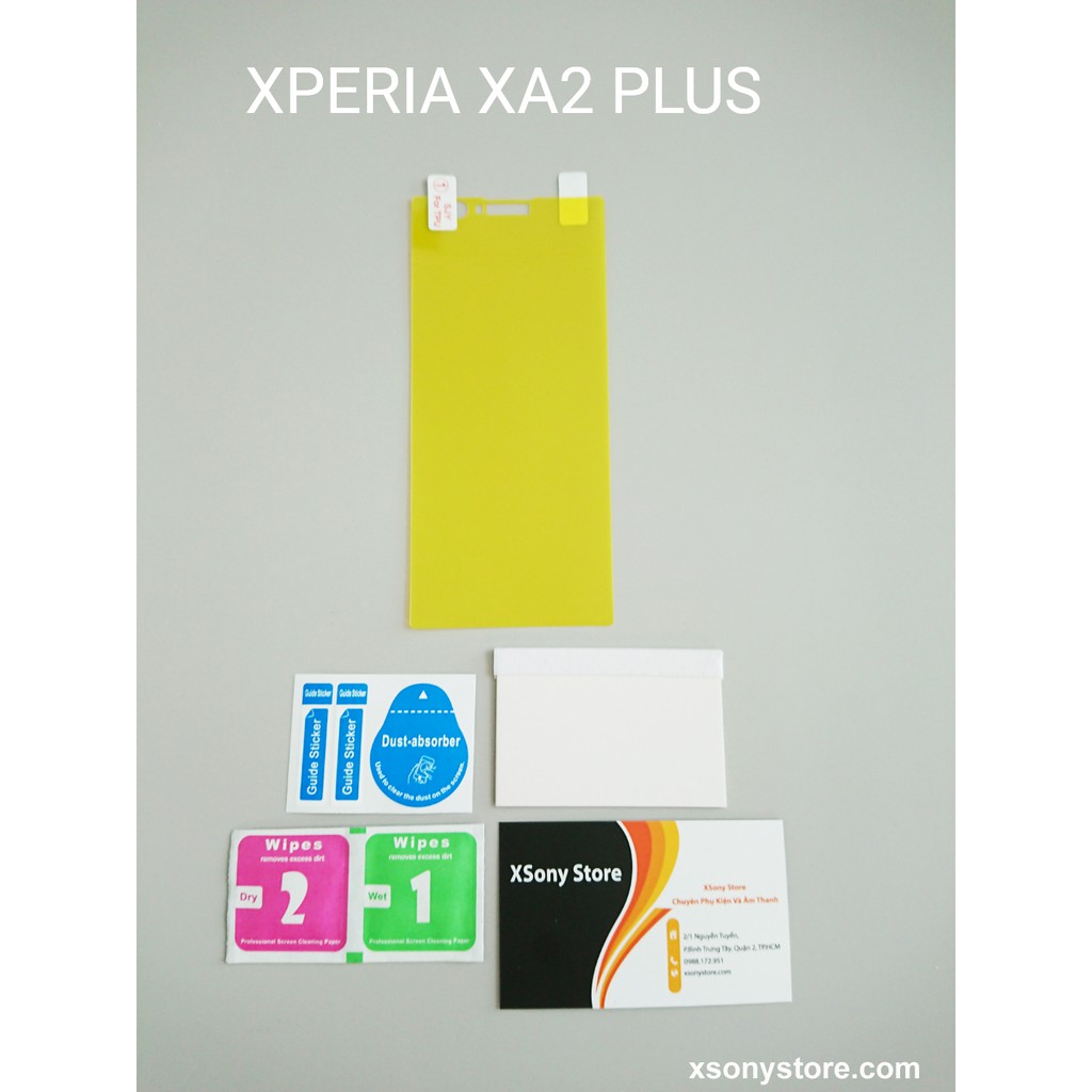 SONY XPERIA XA2 / XA2 ULTRA / XA2 PLUS - Miếng dán dẻo Full màn hình mặt trước