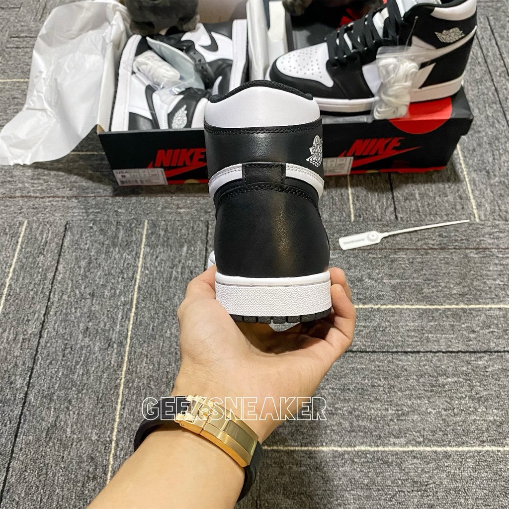 [GeekSneakerZone] Giày Jordan 1 High Black white 2014 | BigBuy360 - bigbuy360.vn