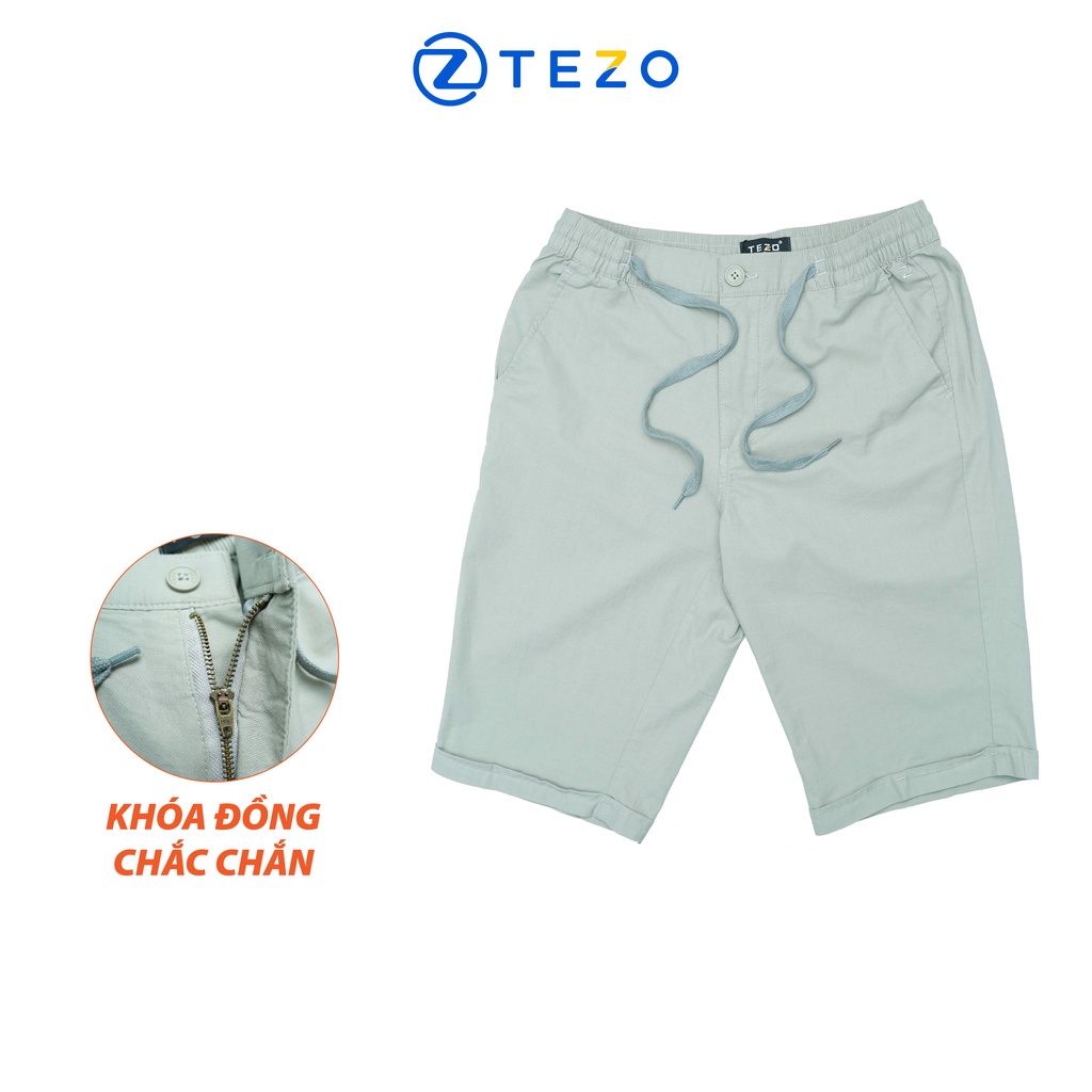 Quần short kaki nam Tezo năng động thể thao 2202QNKB08