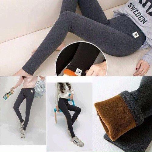Quần bầu legging lót lông