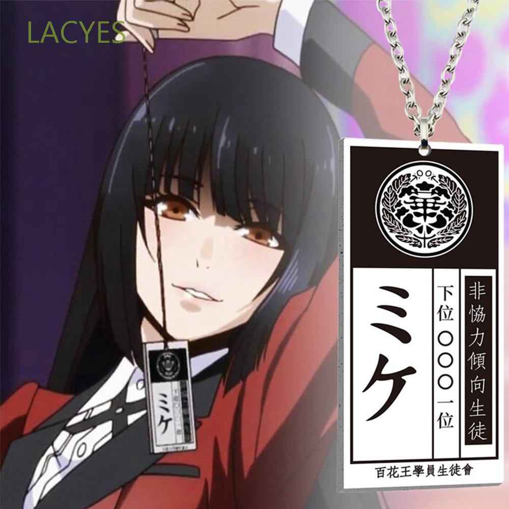Dây chuyền mặt biểu tượng nhân vật anime Mary Yumeko Jabam acrylic thời trang
