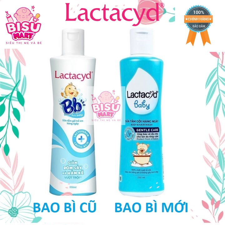 Sữa Tắm Gội Trẻ Em Lactacyd BB 250ml