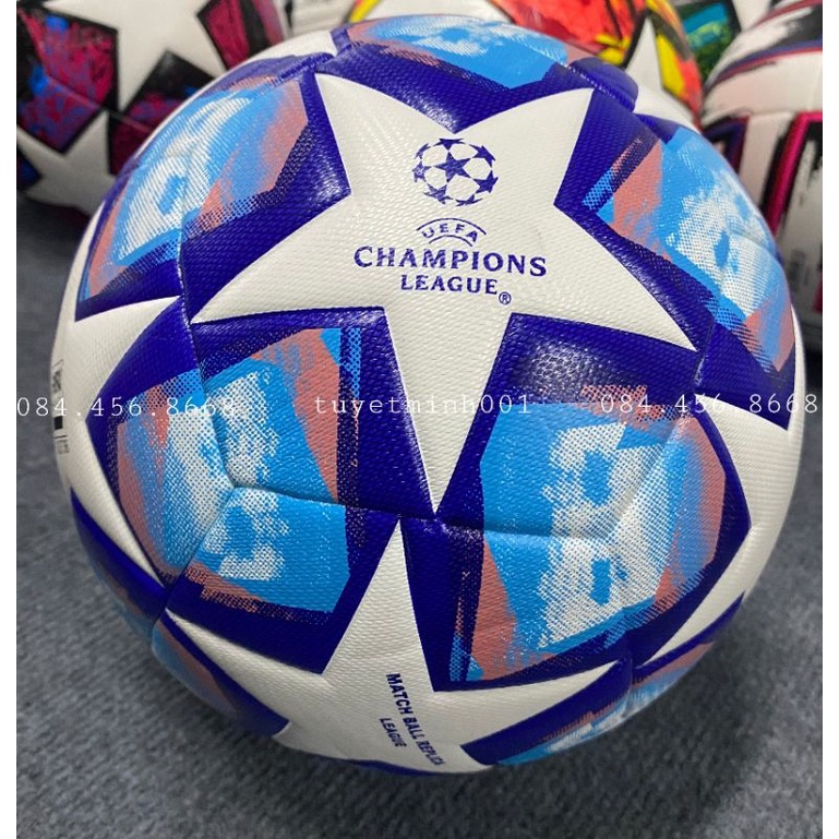 [Tặng Kim + Túi lưới]  Quả Bóng Đá size 5 Mẫu Cúp C1 Ngoại Hạng La Liga, Bóng Đúc Cao Cấp