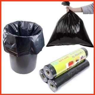 Túi bóng đựng rác tự hủy sinh học cuộn đen 65cm x85 cm