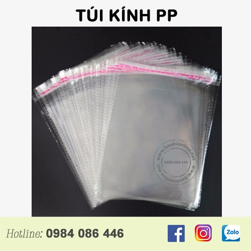 1KG TÚI KIẾNG OPP CÓ KEO DÁN NẮP