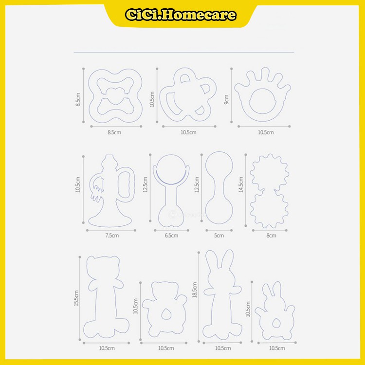 Bộ đồ chơi xúc xắc lục lạc gặm nướu GoryeoBaby Hàn Quốc cho bé từ 0 - 24 tháng