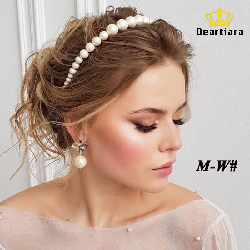 Women Pearl Headband Hair Accessories