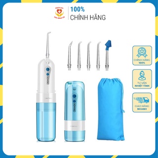 Máy Tăm Nước Cầm Tay, Tăm Nước Làm Sạch Mảng Bám Khoang Miệng, Máy Làm Sạch Răng Miệng [Hàng Chính Hãng]