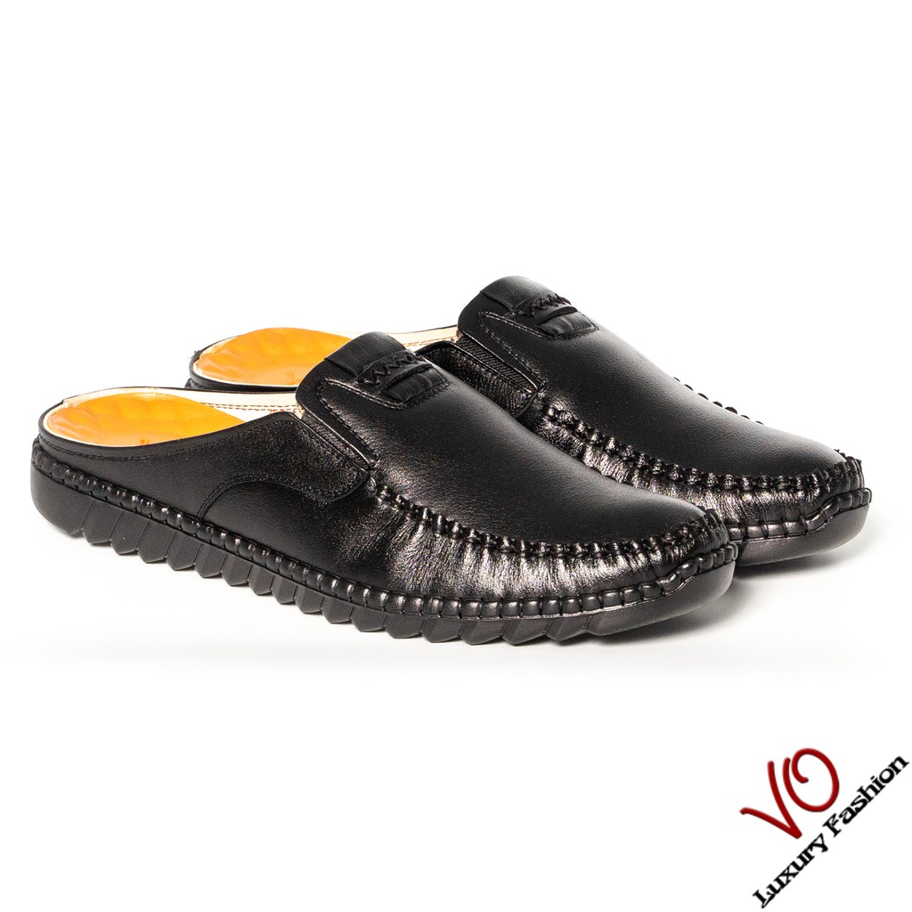 Giày sabo_ giày sục da bò trẻ trung VO Shoes_ VO52