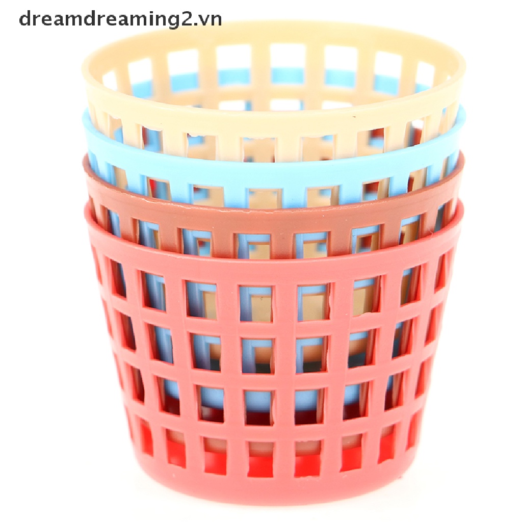 Bộ 5 Giỏ Đựng Đồ mini Dễ Thương Cho Nhà Búp Bê Tỉ Lệ 1 / 12