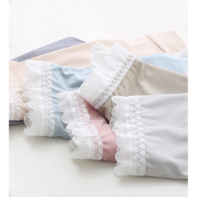 Quần Lót Băng Lụa Viền Ren Mát Lạnh Kháng Khuẩn Mới P197