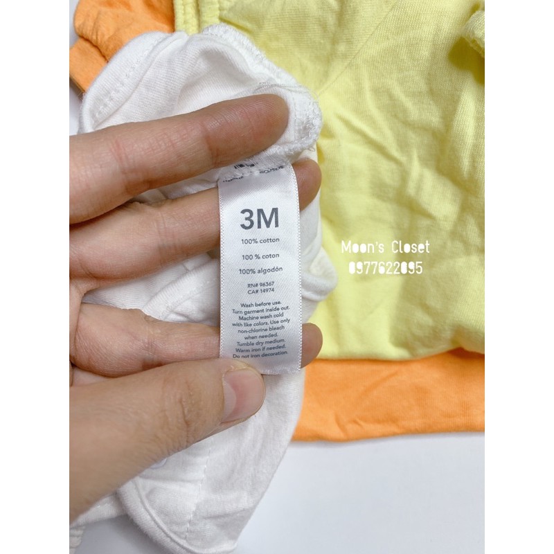 Áo body Oshkosh size 3m-24m