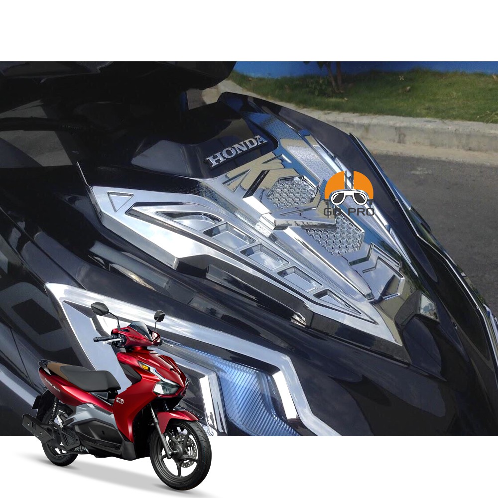 [CHÍNH HÃNG] Chỉ Mũi Ốp Mặt Nạ V2 Dành Cho AIR BLADE 2020 Nhựa Xi