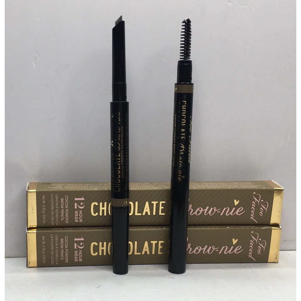 Chì kẻ lông mày Too Faced Chocolate Brownie 12 hour wear
