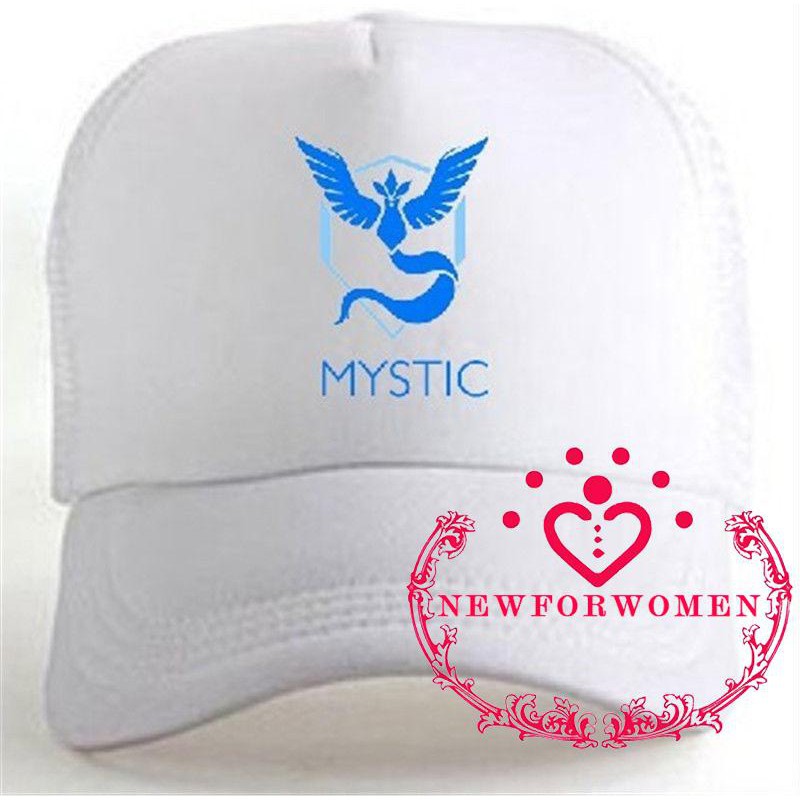 NFW♥Pokemon Go Team Valor Black Mesh Hat poke game fun Cap cosplay Halloween costume