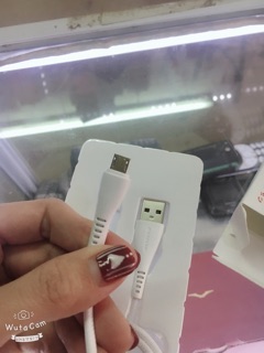 Cáp sạc điện thoại microcom micro USB chính hãng
