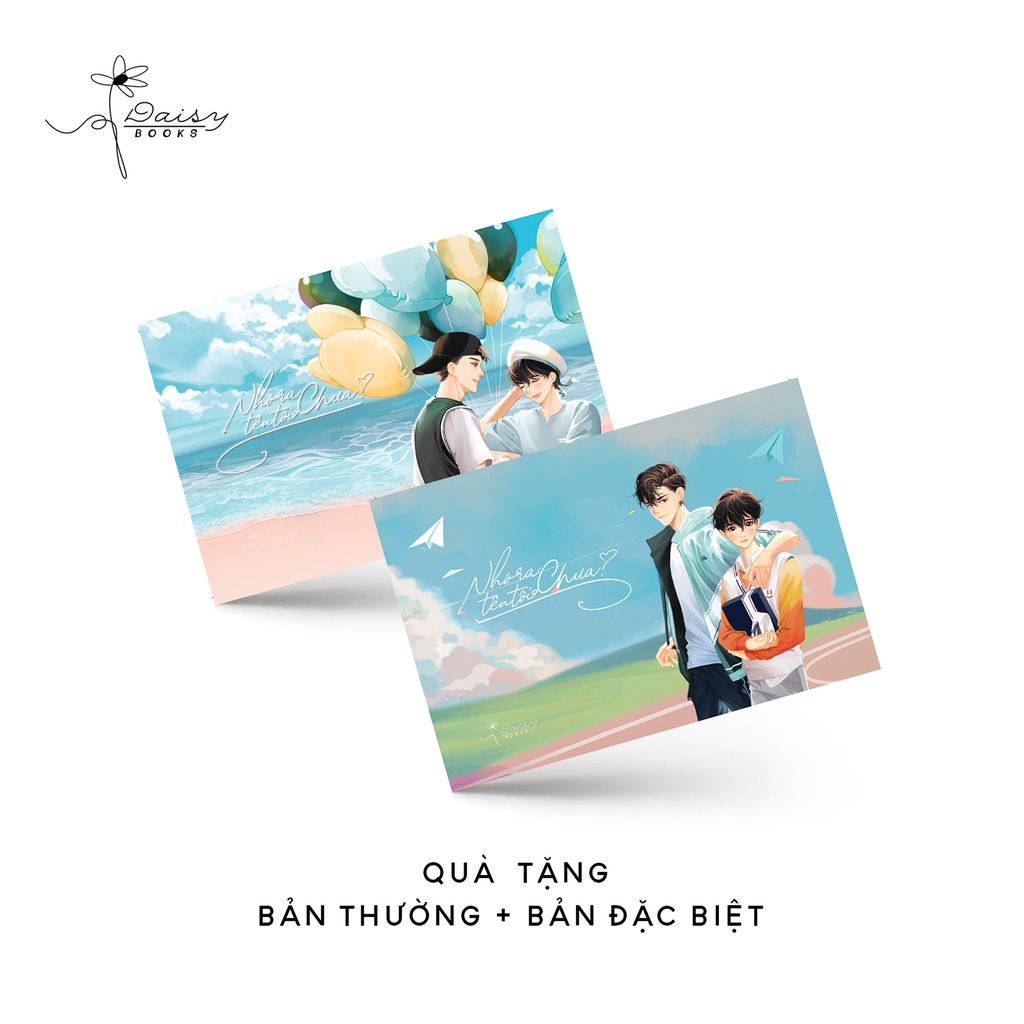 Sách Nhớ Ra Tên Tôi Chưa (Tập 1 + 2) - Tặng Kèm 2 Bookmark 2 Mặt Theo Bìa + 2 Postcard Thiệp