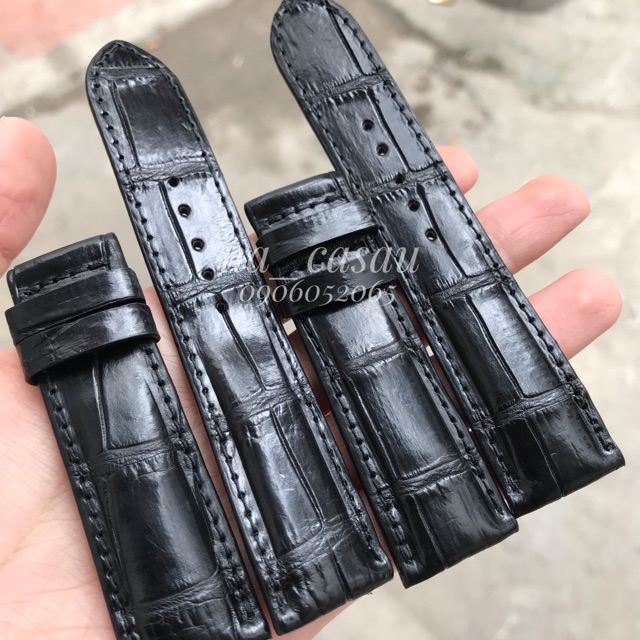 DÂY ĐỒNG HỒ DA CÁ SẤU VÂN BỤNG