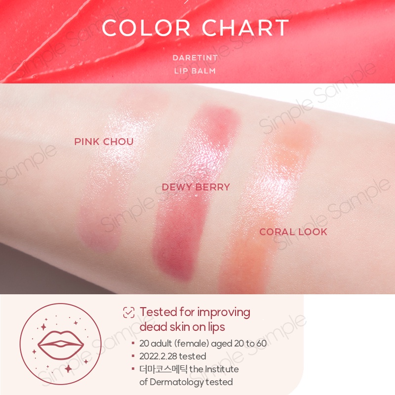 Missha Lip Balm tint Lip Balm 4.8g