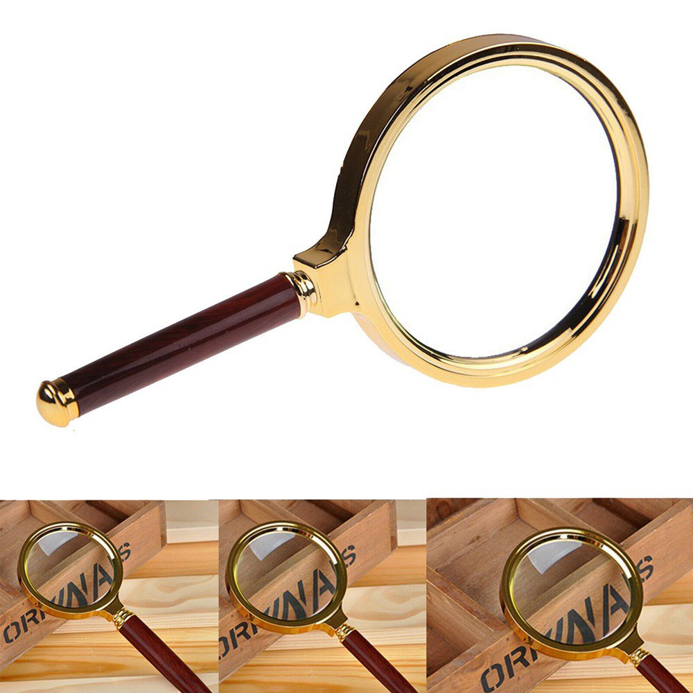Kính lúp độ phóng đại 60mm / 70mm / 80mm / 90mm 10x dễ dàng sử dụng