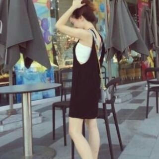 Set đầm cát hàn + áo bra