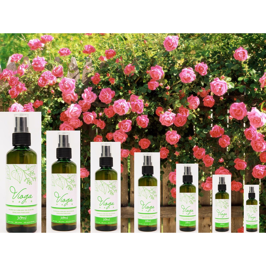 Vioga Hair- Dung Dịch Dưỡng Tóc - Phục Hồi, Ngăn Ngừa Tóc Xơ & Rụng Tóc - Chai 30ml | BigBuy360 - bigbuy360.vn