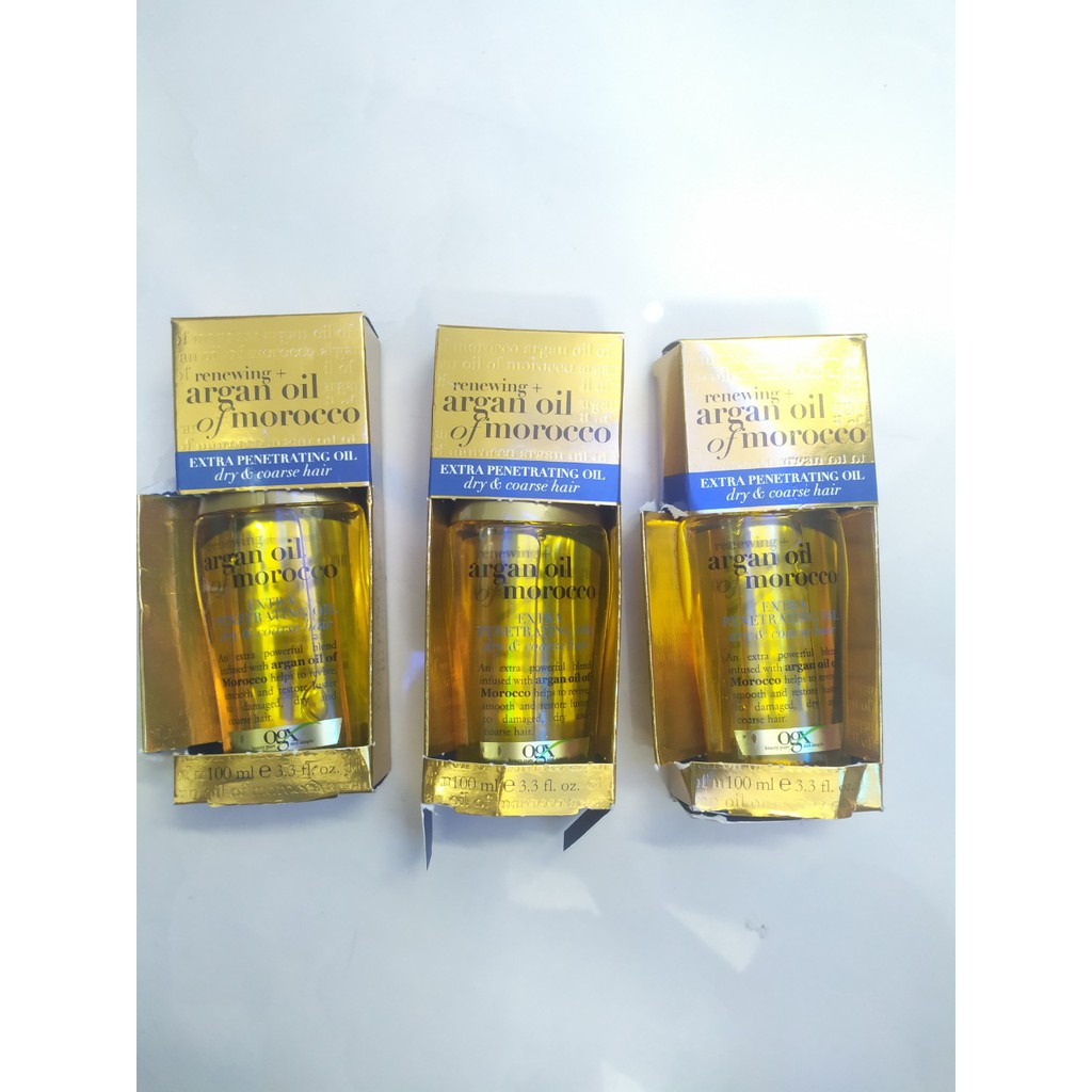 [ ẢNH THẬT SỰ ] DẦU DƯỠNG TÓC OGX ARGAN OIL OF MOROCCO EXTRA PENETRATING OIL | BigBuy360 - bigbuy360.vn