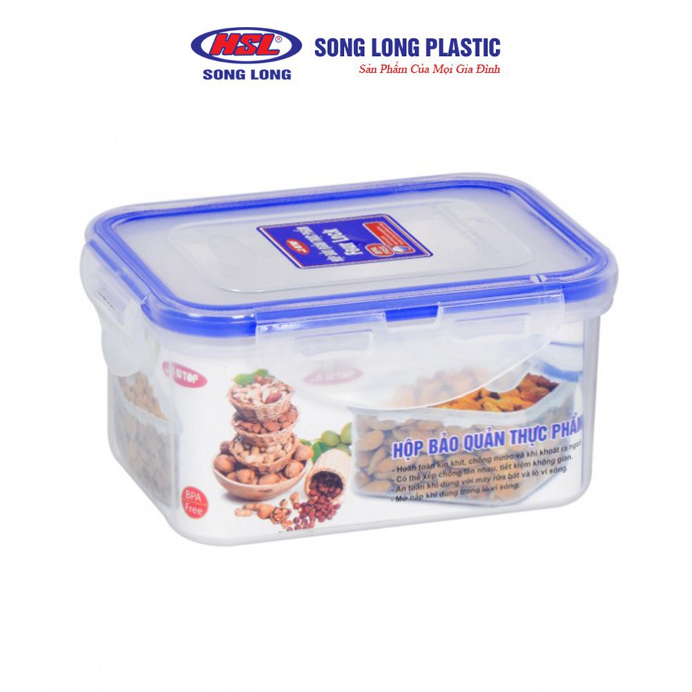 Bộ 4 Hộp Đựng Bảo Quản Thực Phẩm FOUR LOCK 250X | BigBuy360 - bigbuy360.vn