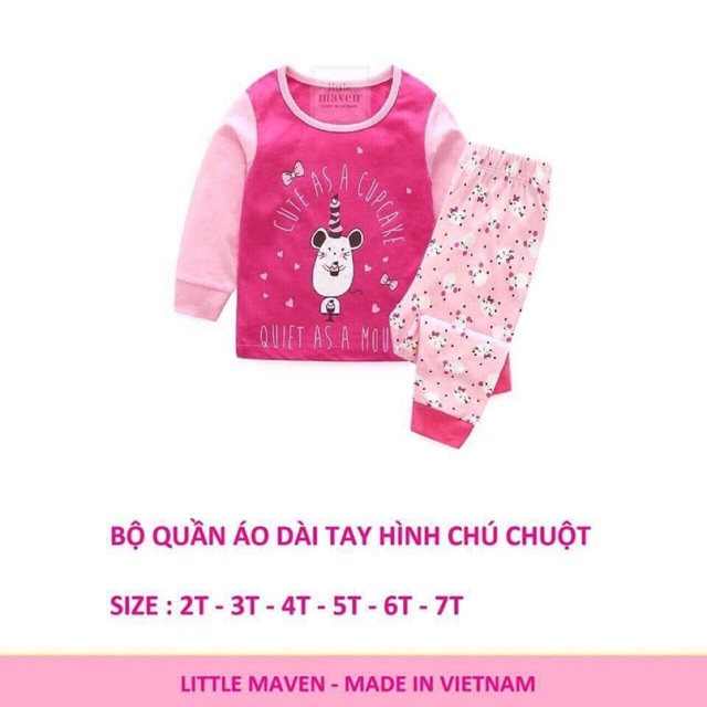 Bộ little maven bé gái