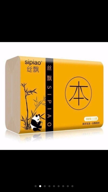 Thùng giấy ăn SiPao 30 gói