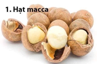 Combo hạt chia và mắc ca
