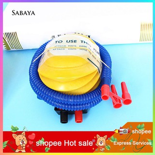 ✬✬✬Foot Step Type Air Pump Swimming Ring Inflatable Tub Toy Balloon Inflating Tool