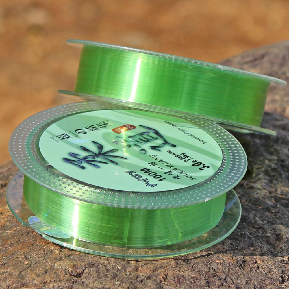 Cuộn Dây Câu Cá Sougayilang Fluorocarbon Chất Lượng Cao 0.6 # -7 # 100m