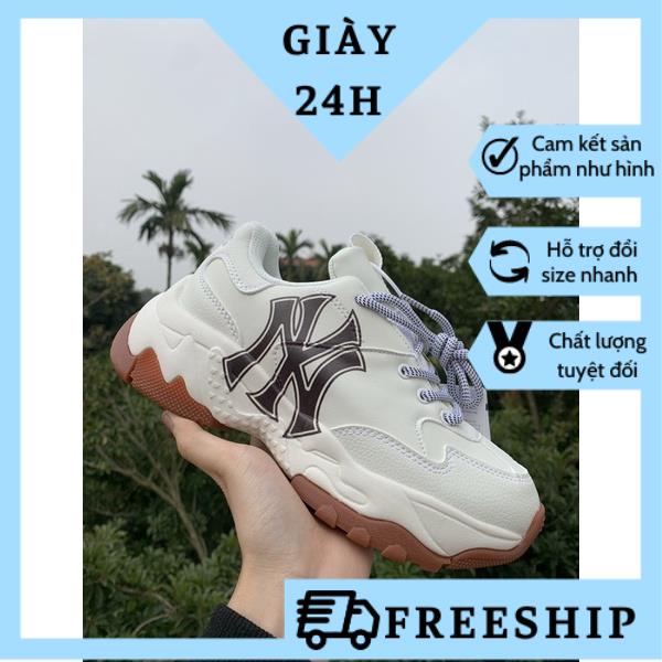 Giày 𝐌𝐋𝐁 Hàn Quốc NY đen đế nâu