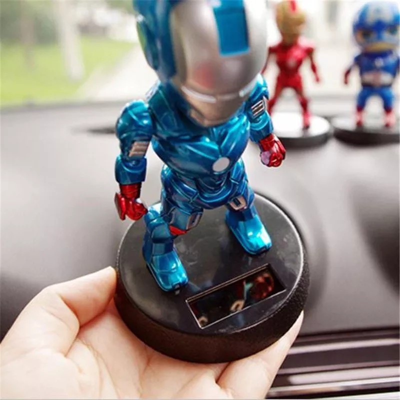 Mô Hình IRONMAN cử động được đầu Xanh/Đỏ