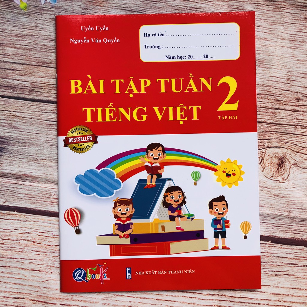 [Bebu123] [CHINH PHỤC LỚP 2] Combo bài tập tuần và đề kiểm tra toán tiếng việt 2 - cả năm (8 quyển) [TD92]