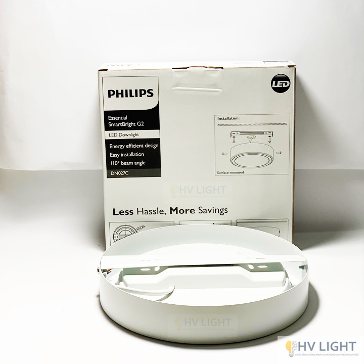 Đèn ốp trần Philips Led DN027C - HÀNG CHÍNH HÃNG ( dải công suất rộng , kiểu dáng đa dạng )