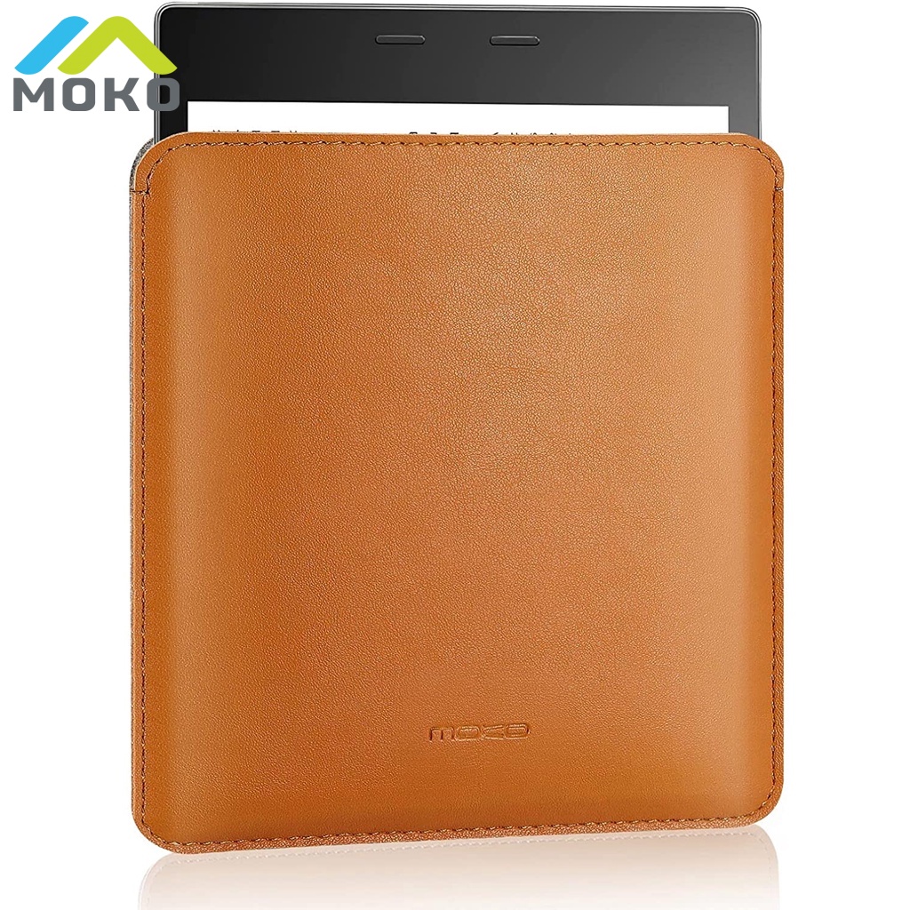 Bao Da Máy Đọc Sách PU Phối Vải Nỉ Mềm Siêu Mỏng Chống Trầy Xước Cho Kindle Oasis 2017/2019