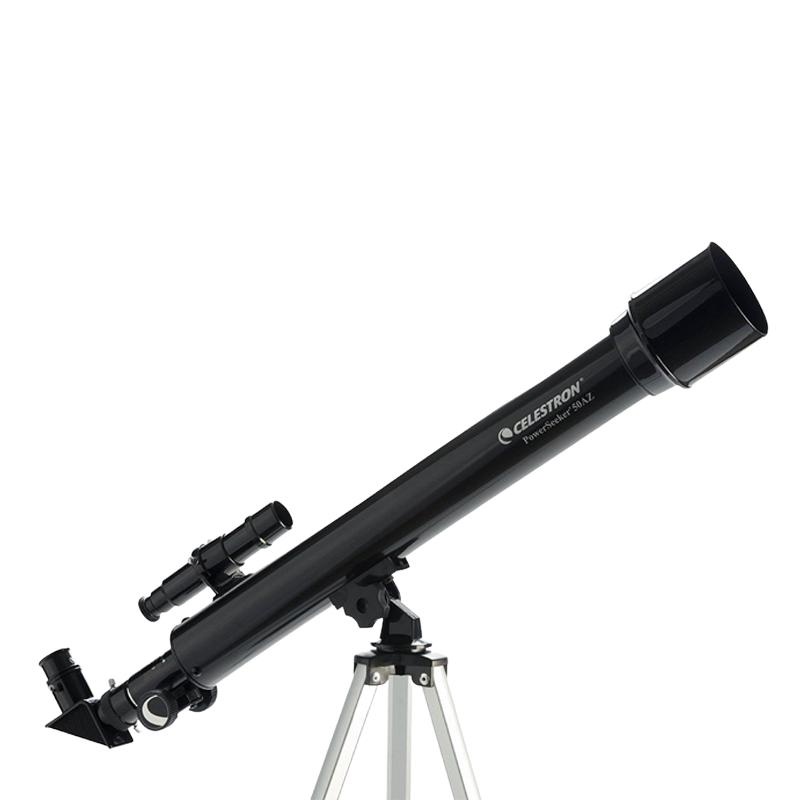 Kính thiên văn Khúc xạ Celestron PowerSeeker 50AZ - Hàng chính hãng, độ phóng đại lên đến 100x