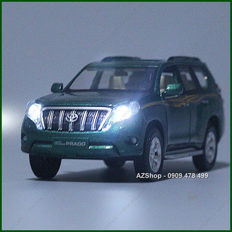 Mô Hình Kim Loại Xe SUV Toyota Prado - Tỉ Lệ 1:32