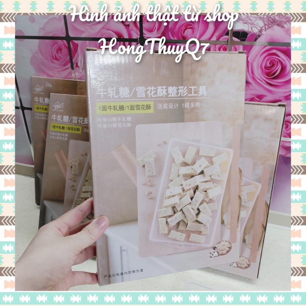 Khuôn kẹo Nougat đế rời, khuôn làm kẹo Hạnh Phúc 60 viên đầy đủ bộ 5 món /13.3/ - HongThuyQ7