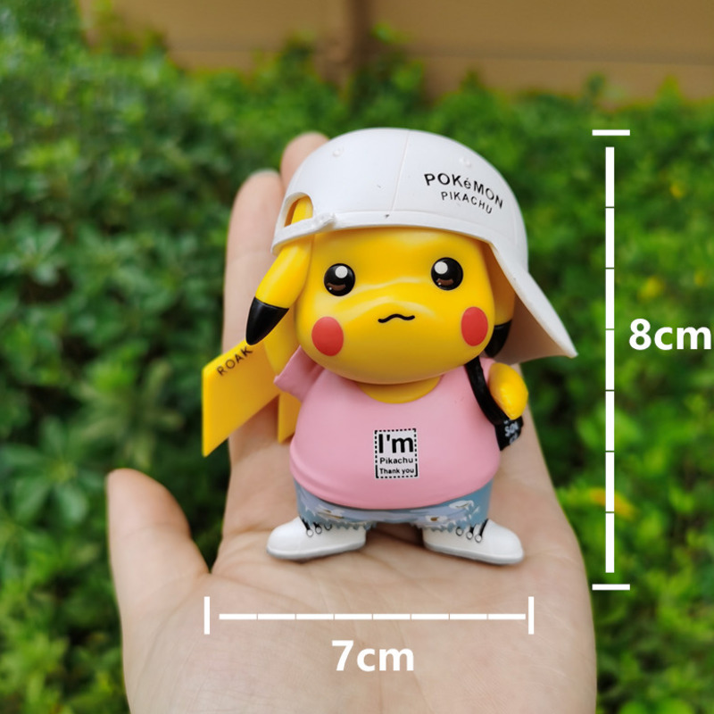 Mô Hình Pikachu Mini Bằng Nhựa Pvc Cho Bé