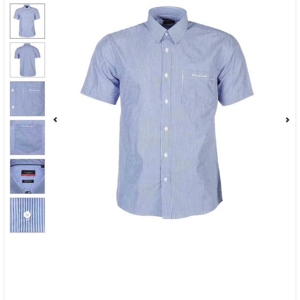 Sơ mi size M ngắn tay có túi Pierre Cardin UK | BigBuy360 - bigbuy360.vn