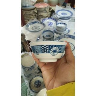 {SHOP YÊU THÍCH} [RẺ VÔ ĐỊCH] sỉ com bo 10 bát cơm sứ (586)