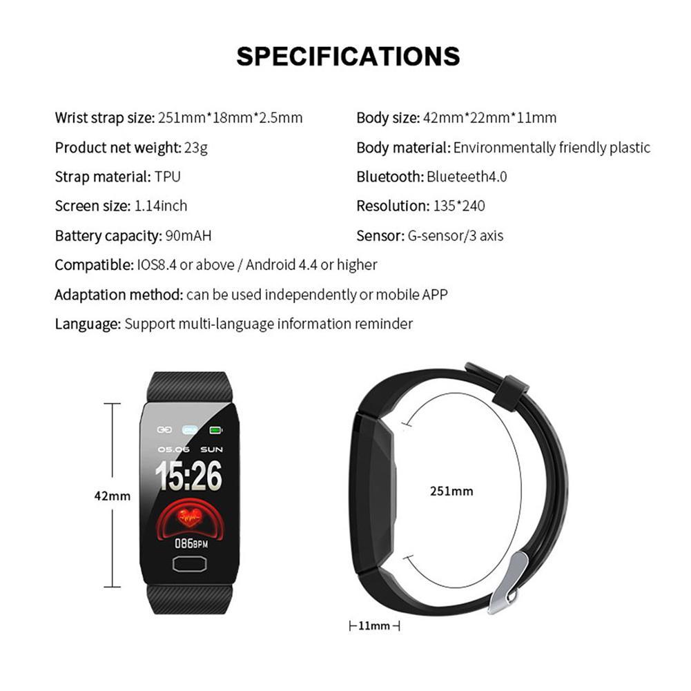 Đồng Hồ Thông Minh Q1 Kết Nối Bluetooth Theo Dõi Sức Khỏe